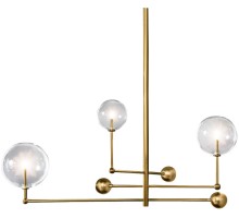 Потолочная люстра Globe Mobile KG0835P-3 brass DeLight Collection