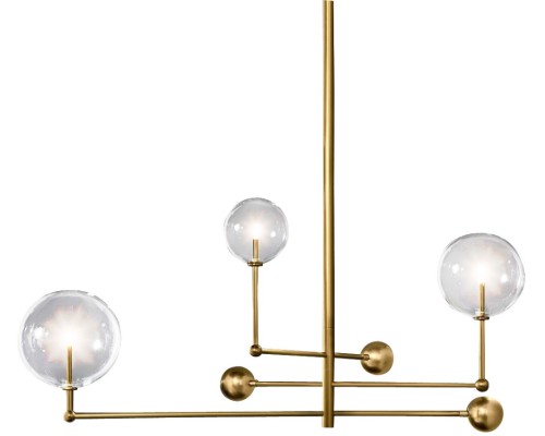 Потолочная люстра Globe Mobile KG0835P-3 brass DeLight Collection