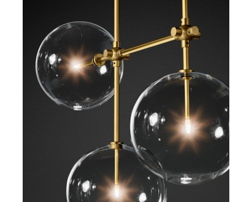 Потолочная люстра Globe Mobile KG0835P-7A brass DeLight Collection