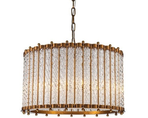 Подвесная люстра Tiziano KG0907P-4 brass DeLight Collection