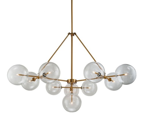 Потолочная люстра Globe Mobile KG0965P-10B brass DeLight Collection