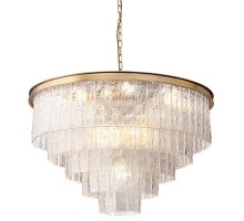 Подвесная люстра Glace KG0998P-10R brass DeLight Collection