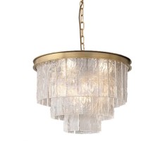 Подвесная люстра Glace KG0998P-5R brass DeLight Collection