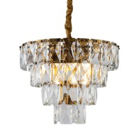 Подвесная люстра Amazone KG1113P-7 brass/clear DeLight Collection