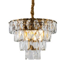 Подвесная люстра Amazone KG1113P-7 brass/clear DeLight Collection