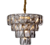 Подвесная люстра Amazone KG1113P-7 chrome/smoky DeLight Collection