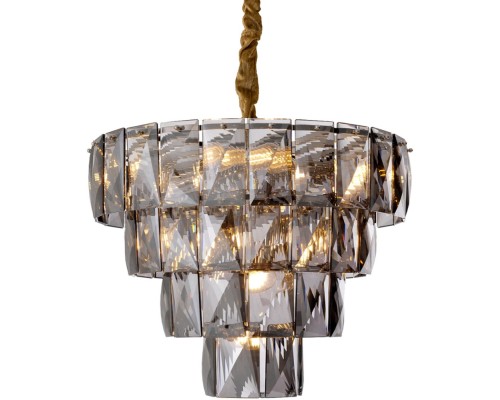 Подвесная люстра Amazone KG1113P-7 chrome/smoky DeLight Collection