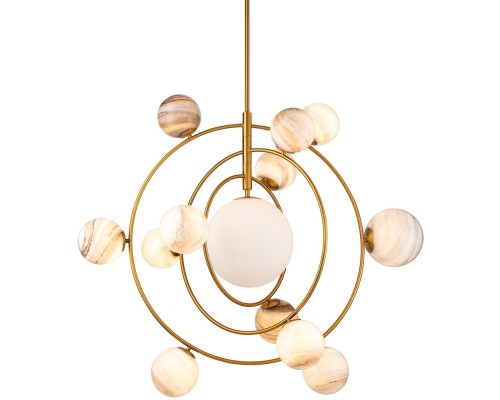 Подвесная люстра Planet KG1122P-13 brass DeLight Collection