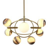 Потолочная люстра Planet KG1122P-7B brass DeLight Collection