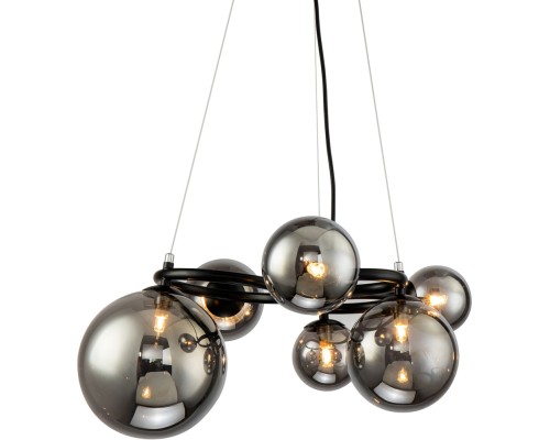 Подвесная люстра Wendt KG1202P-6 grey/clear DeLight Collection