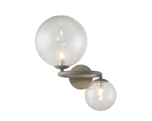 Бра Wendt KG1202W-2 grey/clear DeLight Collection