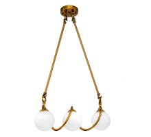 Подвесная люстра KG1212P KG1212P-3 brass DeLight Collection