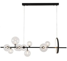 Подвесная люстра Art Deco Bubble KG1233P-10 black/clear DeLight Collection