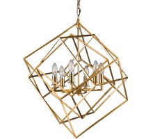 Подвесная люстра Matrix KM0282P-6 brass DeLight Collection