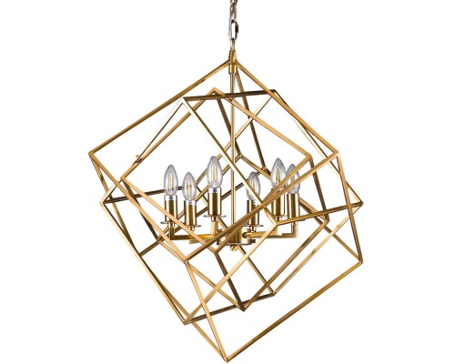 Подвесная люстра Matrix KM0282P-6 brass DeLight Collection