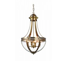 Подвесная люстра Capitol KM0287P-6 antique brass DeLight Collection