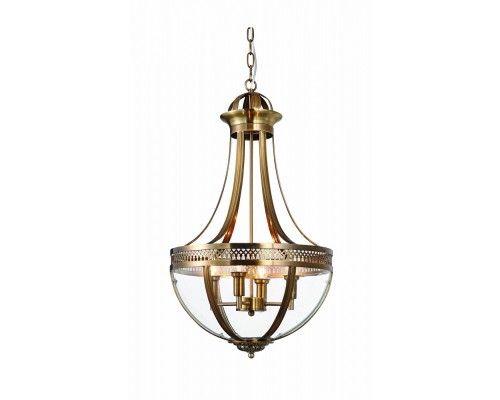 Подвесная люстра Capitol KM0287P-6 antique brass DeLight Collection