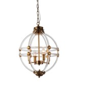 Подвесная люстра Impero KM0766P-4 brass DeLight Collection