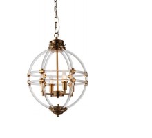 Подвесная люстра Impero KM0766P-4 brass DeLight Collection