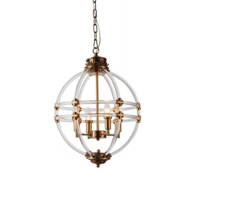 Подвесная люстра Impero KM0766P-4 brass DeLight Collection