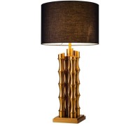 Интерьерная настольная лампа Damian KM0901T brass DeLight Collection