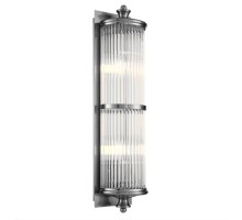 Бра Crystal bar KM0925W-2B nickel DeLight Collection