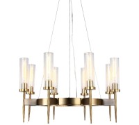 Подвесная люстра Alouette KM0936P-8 brass DeLight Collection