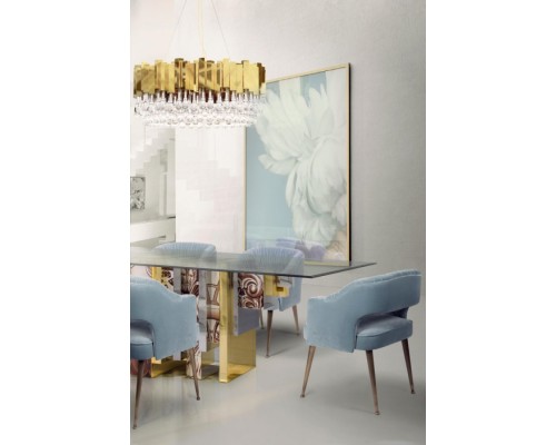 Подвесная люстра Trump KM0988P-16 gold DeLight Collection