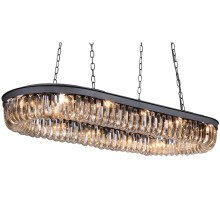 Подвесная люстра Crystal Black KR0295P-12 black DeLight Collection