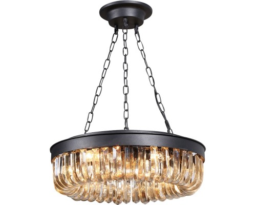 Подвесная люстра Crystal Black KR0295P-5 black DeLight Collection