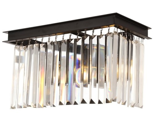 Бра 1920s Odeon KR0387W-2A black/clear DeLight Collection