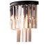 Бра 1920s Odeon KR0387W-2B black/clear DeLight Collection