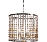 Подвесная люстра Wood Light KW0783P-4 silver DeLight Collection