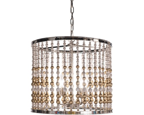 Подвесная люстра Wood Light KW0783P-4 silver DeLight Collection