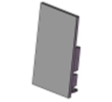 Заглушка Trek LST-END black DeLight Collection