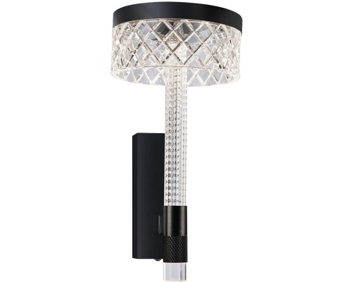 Бра Diamond cut MB21020075-1A matt black DeLight Collection