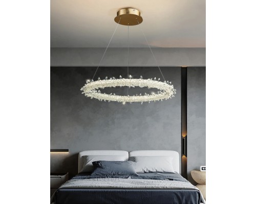 Подвесная люстра MD-012 MD-0120B-60 gold DeLight Collection