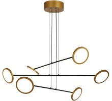 Подвесная люстра MD19001002 MD19001002-6A black/gold DeLight Collection