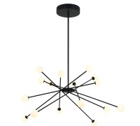 Подвесная люстра MD19001025 MD19001025-16A black DeLight Collection