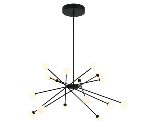 Подвесная люстра MD19001025 MD19001025-16A black DeLight Collection