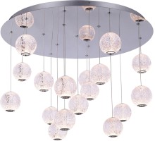 Подвесной светильник Elliot Diamante MD20001012-17A chrome DeLight Collection