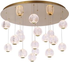 Подвесной светильник Elliot Diamante MD20001012-17A gold DeLight Collection