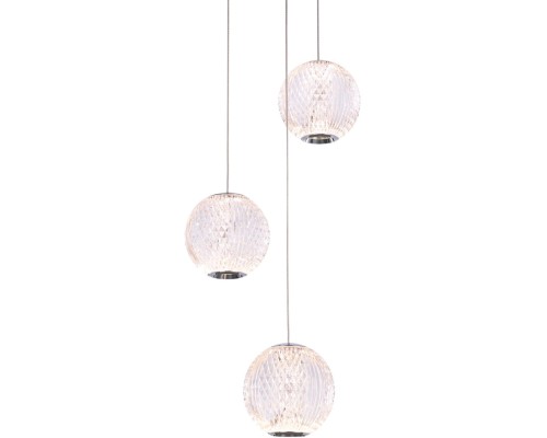 Подвесной светильник Elliot Diamante MD20001012-3A chrome DeLight Collection