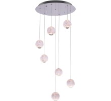 Подвесной светильник Elliot Diamante MD20001012-7A chrome DeLight Collection