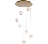 Подвесной светильник Elliot Diamante MD20001012-7A gold DeLight Collection