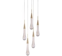 Подвесной светильник Pour MD2060-5A br.brass DeLight Collection