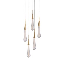 Подвесной светильник Pour MD2060-5A br.brass DeLight Collection