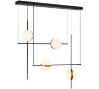 Подвесной светильник MD2062 MD2062-4B black/brass DeLight Collection