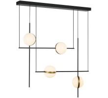 Подвесной светильник MD2062 MD2062-4B black/brass DeLight Collection