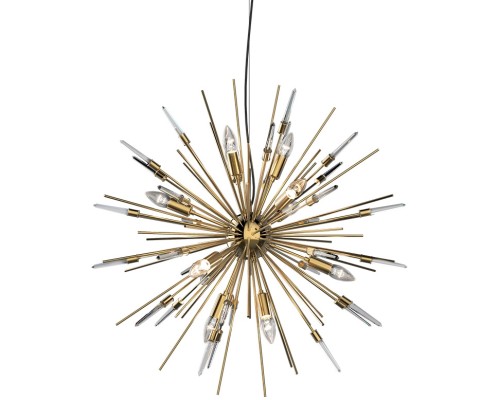 Подвесная люстра Boivin MD2094-12A gold/clear crystal DeLight Collection